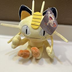 New Meowth Pokemon Plush