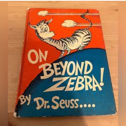 on beyond zebra 1st edition (shipping or local pick up