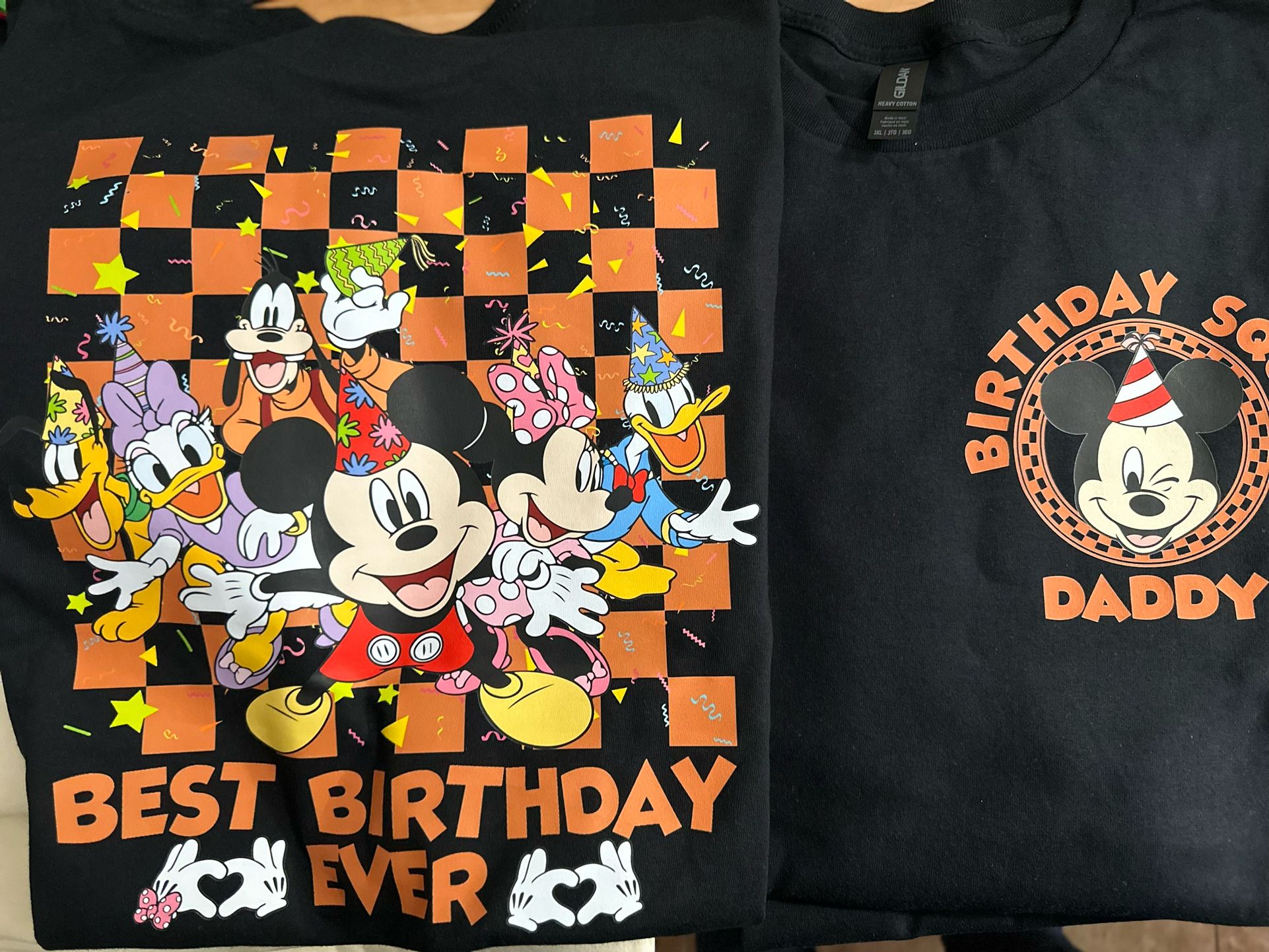 Disney Birthday Custom T Shirt