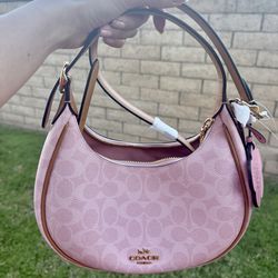 2026 Coach Pink Powder Emily Bag