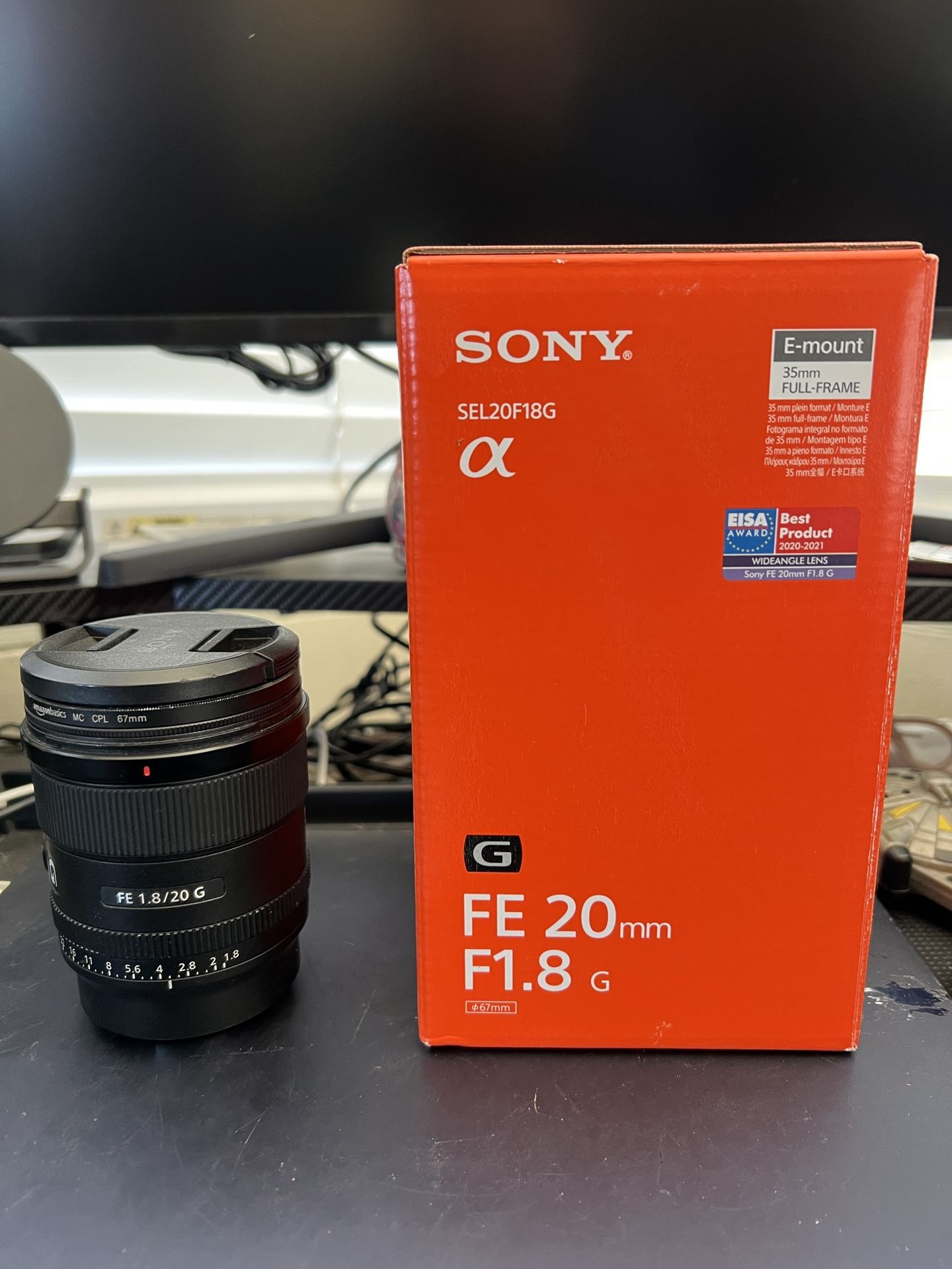 Sony 20mm 1.8