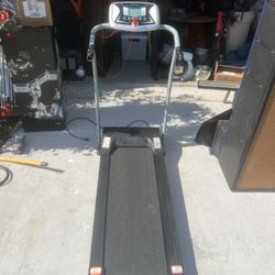 Ancheer folding lightweight treadmill used in good condition and working. Designed for light duty workouts. Location below  31705 Wesley Chapel blvd F