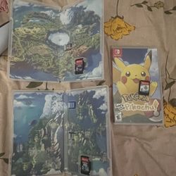 Nintendo Switch Pokémon Bundle (Violet + Brilliant Diamond + NEW Sealed Pokémon) 