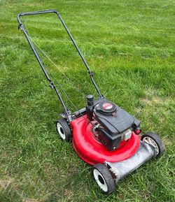 MTD Lawn Mower with New Wheels