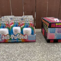 Needoh and Jet Puffed Squishies