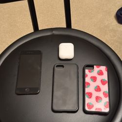 iPhone 8 With AirPods 