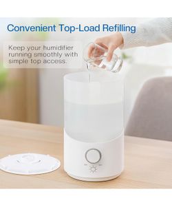 Cool Mist Humidifier , 3L ((white)