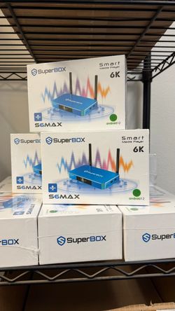 SuperBox S6 Max – Boxing PPV – New Sealed – Colton