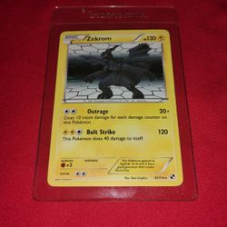 2011 Holo Pokemon - Zekrom Foil / Hologram Card 47/114