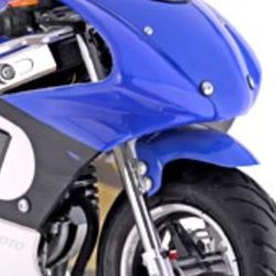 Pocket Street Bike 49cc BLUE COLOR NEW