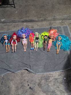 Rainbow high Dolls  $70 for 8