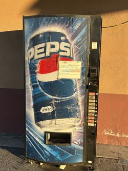 Soda Machine With Upgraded Change Machine