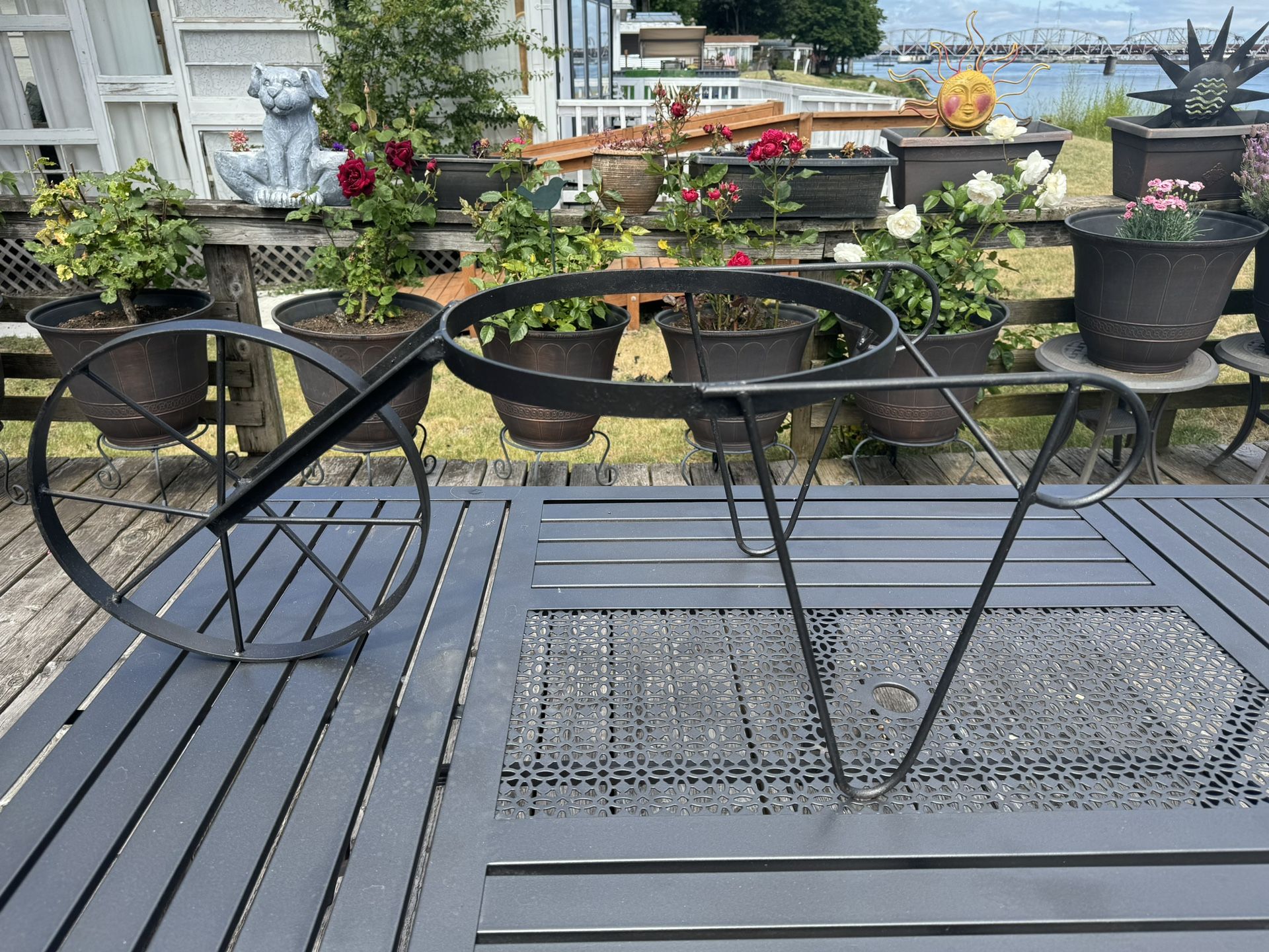 Cart Plant Holder