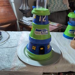Seahawks Light Houses. $40.00.
