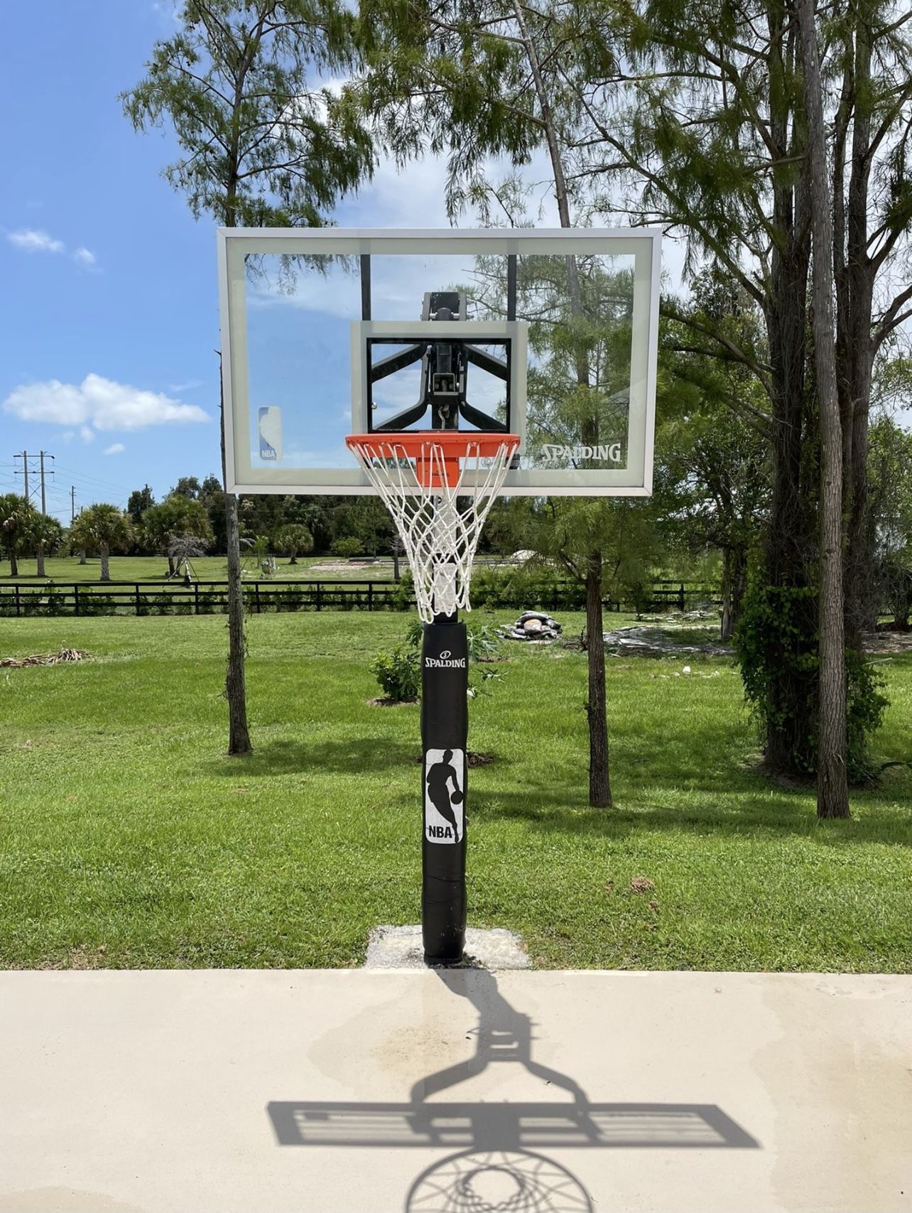 Spalding Basketball Hoop In Ground 