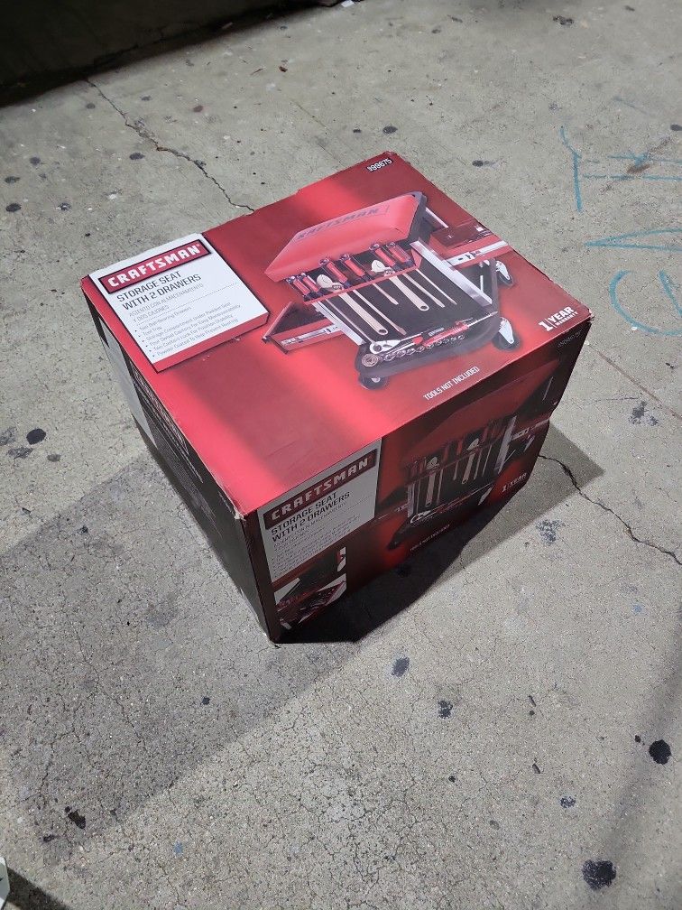 Stool Storage Seat With Drawers