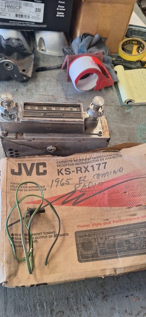 Factory Chevrolet Am Radio 1965 Chevelle Malibu Elcamino. Been In Storage. 35th Ave And McDowell Phx