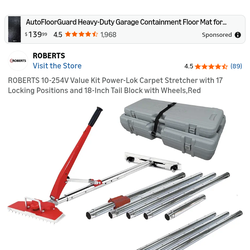 Golden touch Roberts 10/254 carpet stretcher