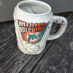 Vintage Miami Dolphins, Stein Mug