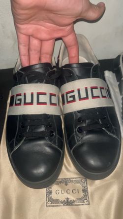 black gucci shoes