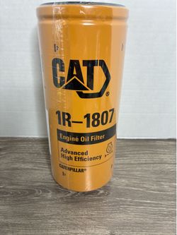 CAT Advanced Efficiency Engine Oil Filter 1R-1807 Caterpillar NEW