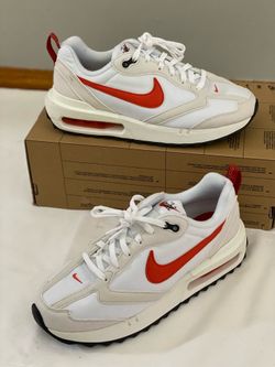 Women’s Size 8 New! Nike Air Max Dawn White/mantra Orange Box NO LID