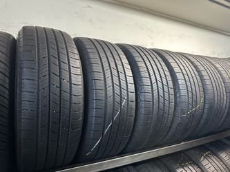 SET OF TIRE 205 65 16 MICHELIN 85% LIFE