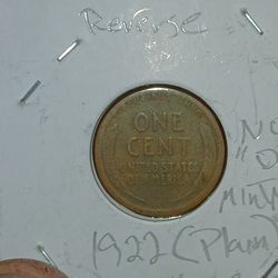 So I found this 1922 no mintmark D