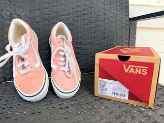 Girls pink vans shoes size 13