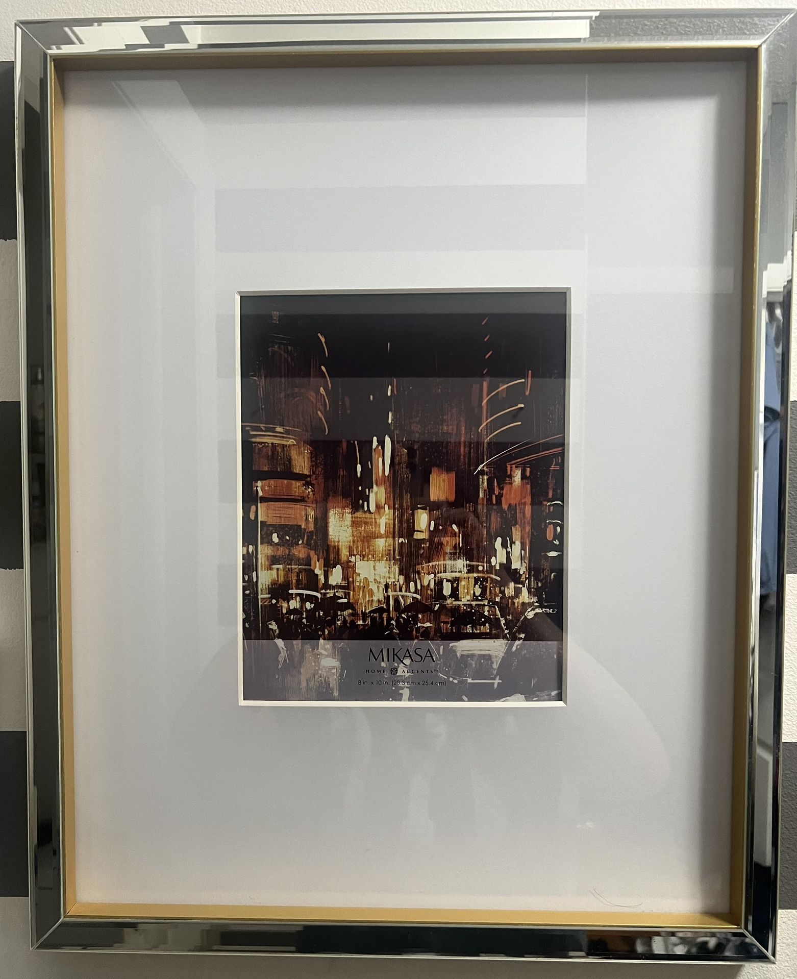 Mikasa 8inX10in & Frame 21in H x 17 In W Set Of 3