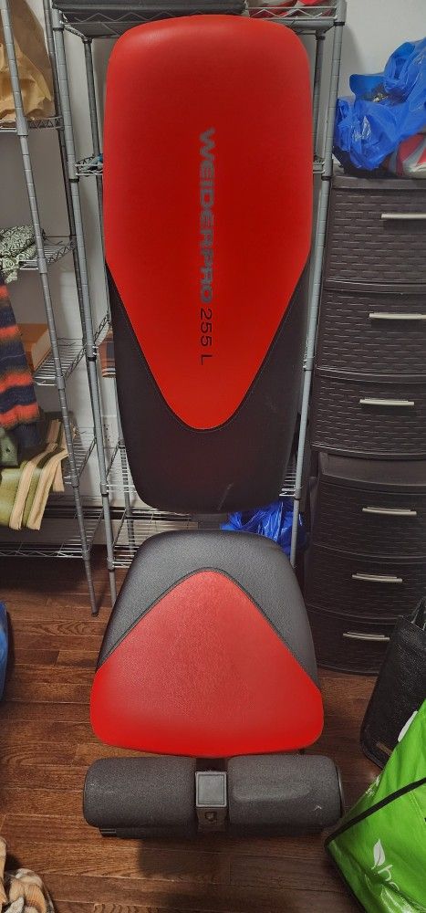 Weider Pro 255 L Adjustable Exercise Bench