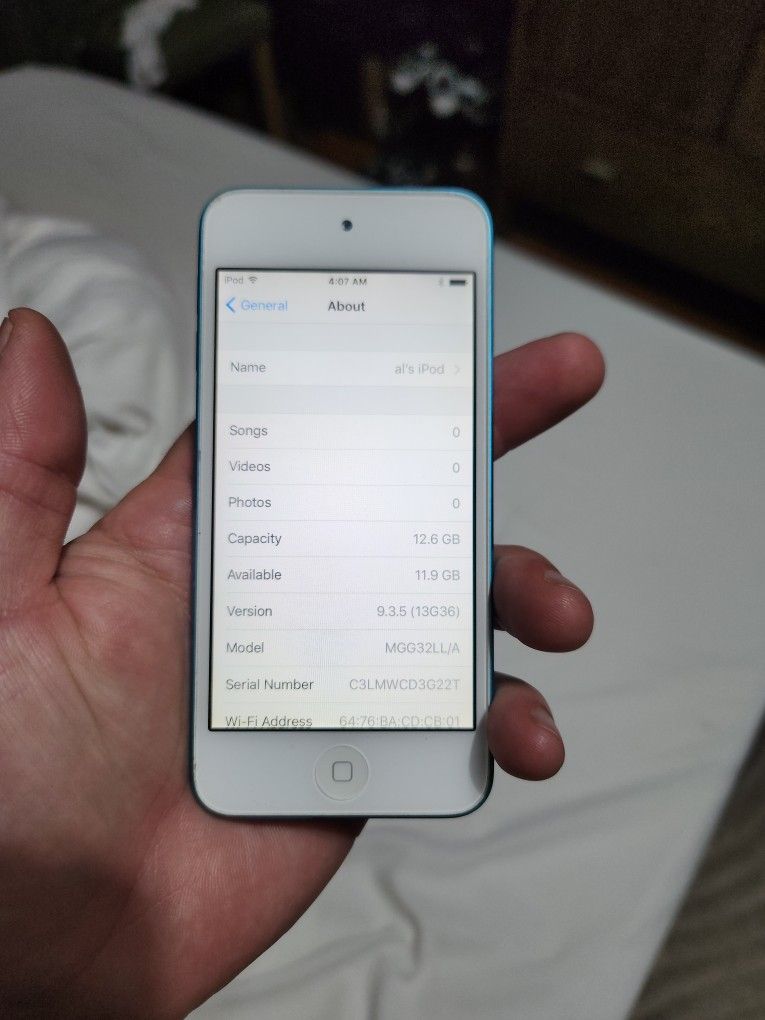 Ipod Touch 16gb 27$