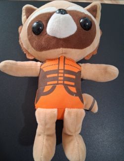 Pre-Owned Marvel Rocket Raccoon Plush Guardians Of The Galaxy Toy
