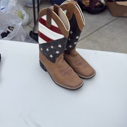 American Flag Cowboy Boots