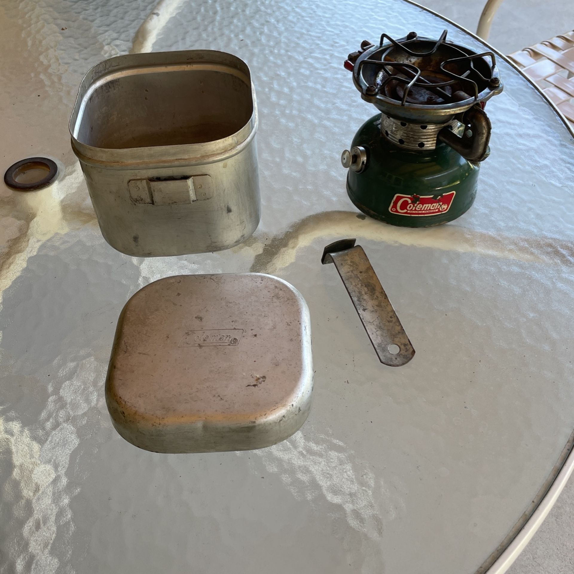 Coleman 502 Single Burner Stove With Case!
