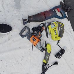 A Few Mix Match Electric Tools