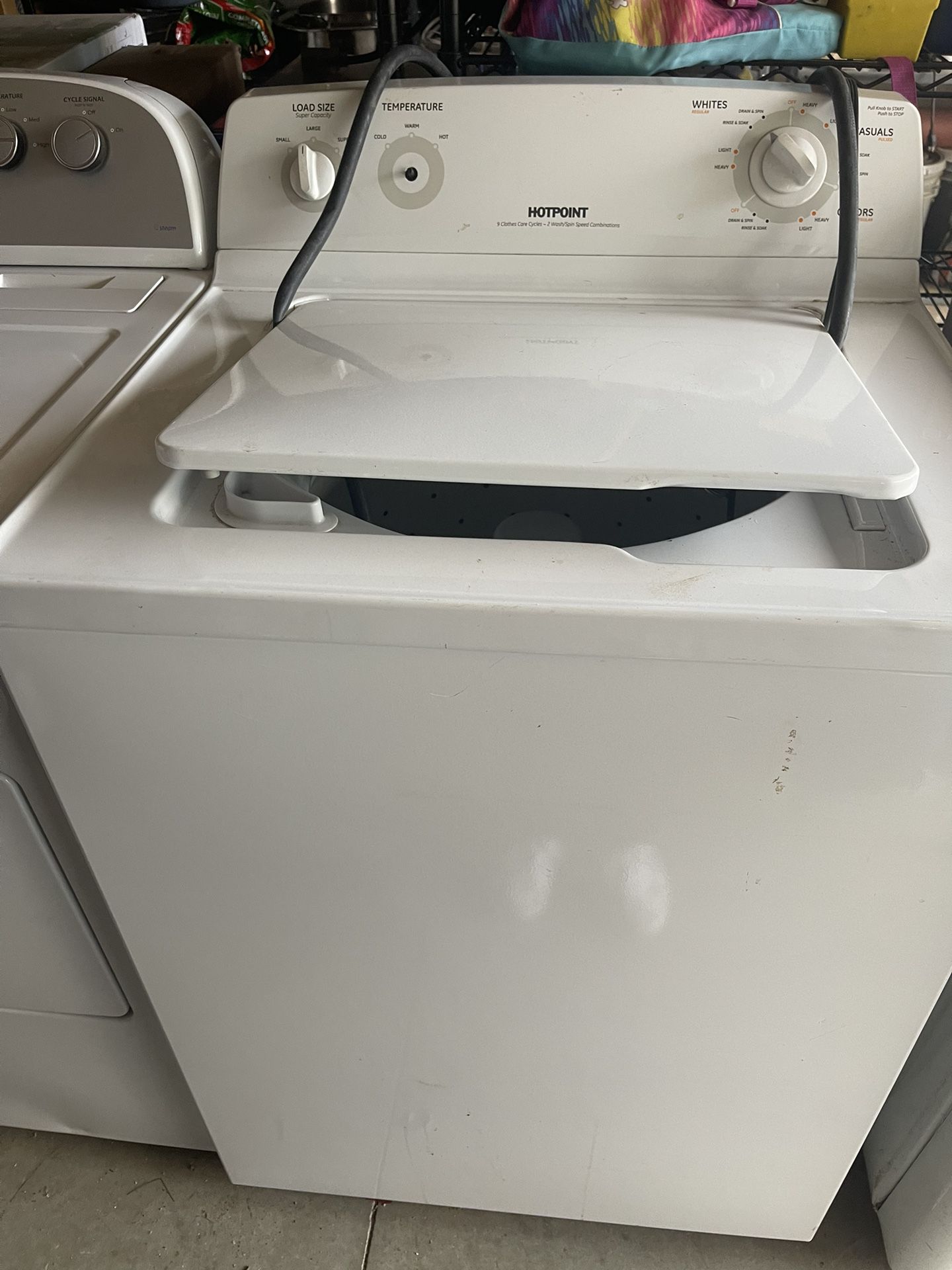 Hot Point Washer And Kenmore Dryer