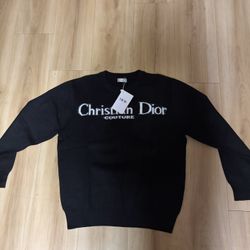 Christian Dior Black Wool Sweater