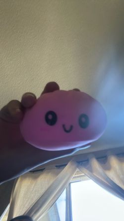 Pink dumpling