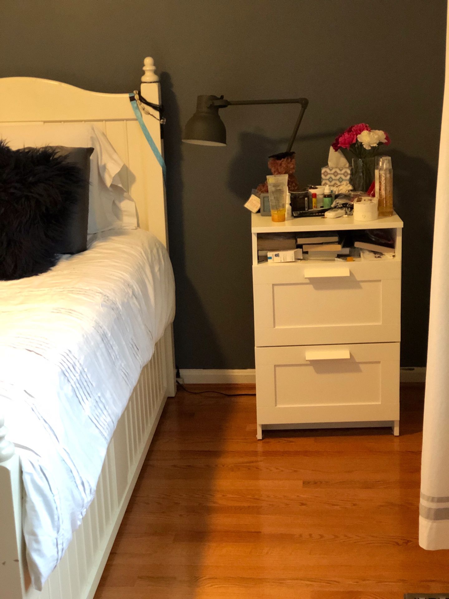 CafeKid Twin Trundle Bed + Dresser + Night Stand