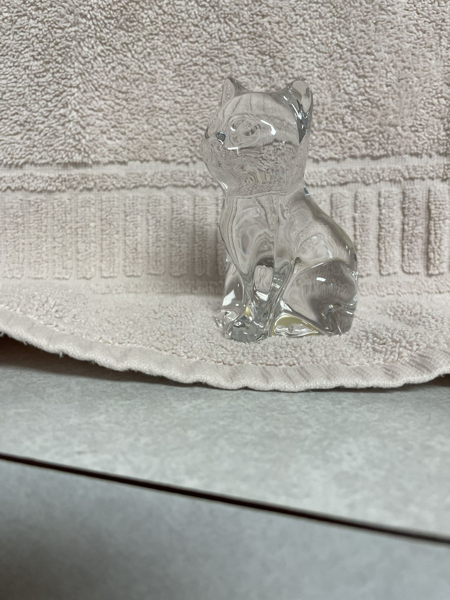 Princess House Crystal Cat