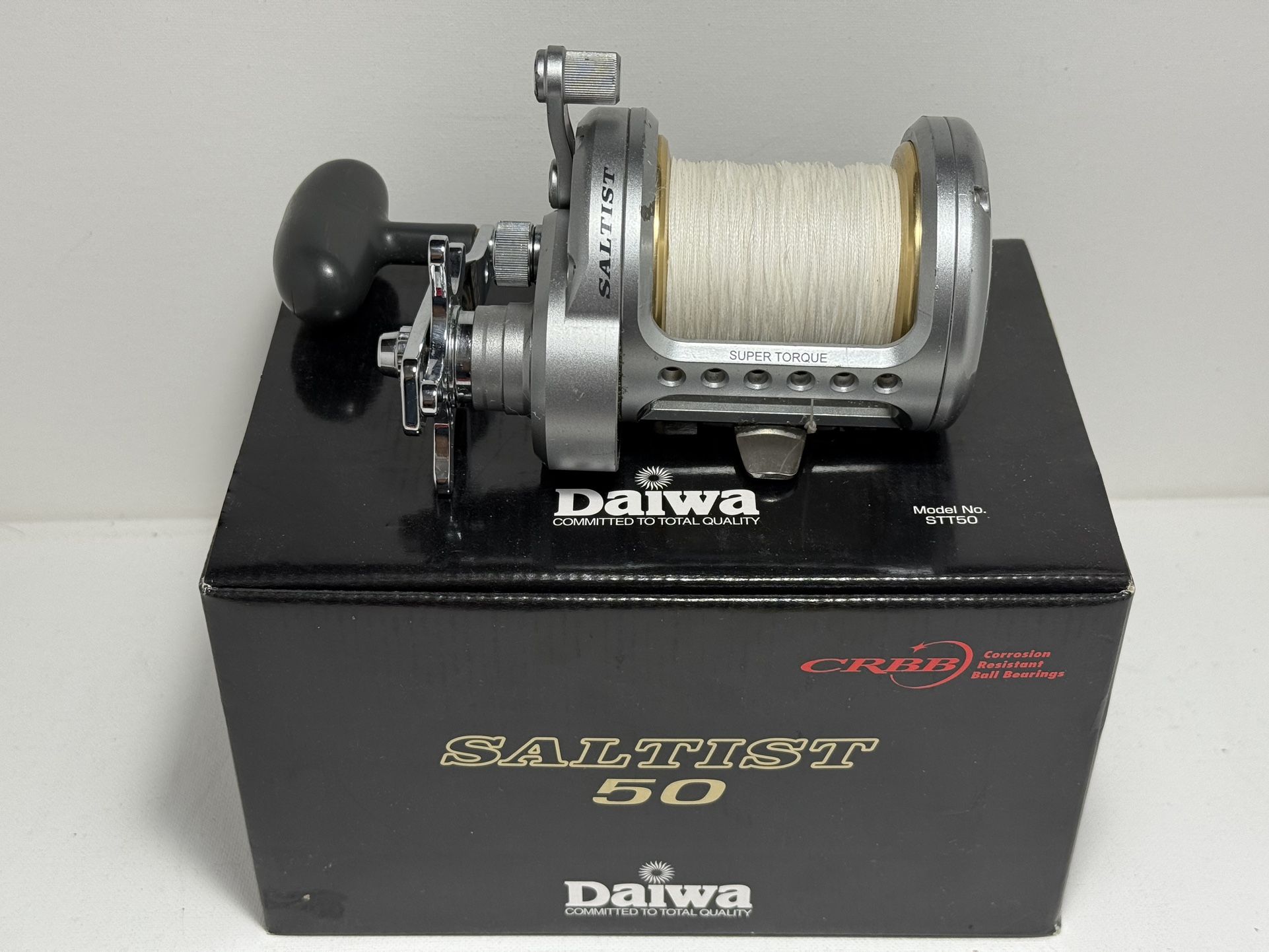 Daiwa Saltist 50 “Super Torque” Conventional Saltwater Fishing Reel