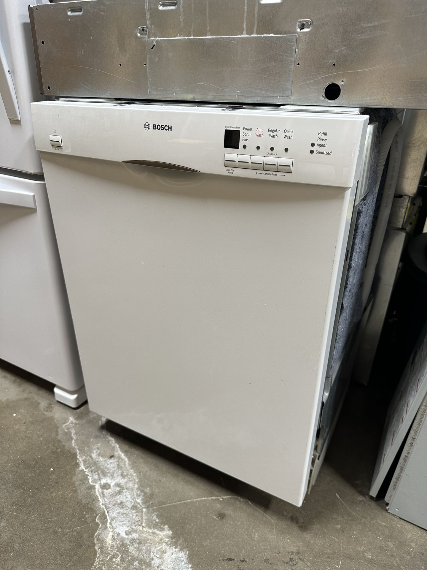 Bosch dishwasher, white 