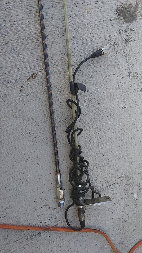 Cobra CB antennas three or four more to choose from they're not in the