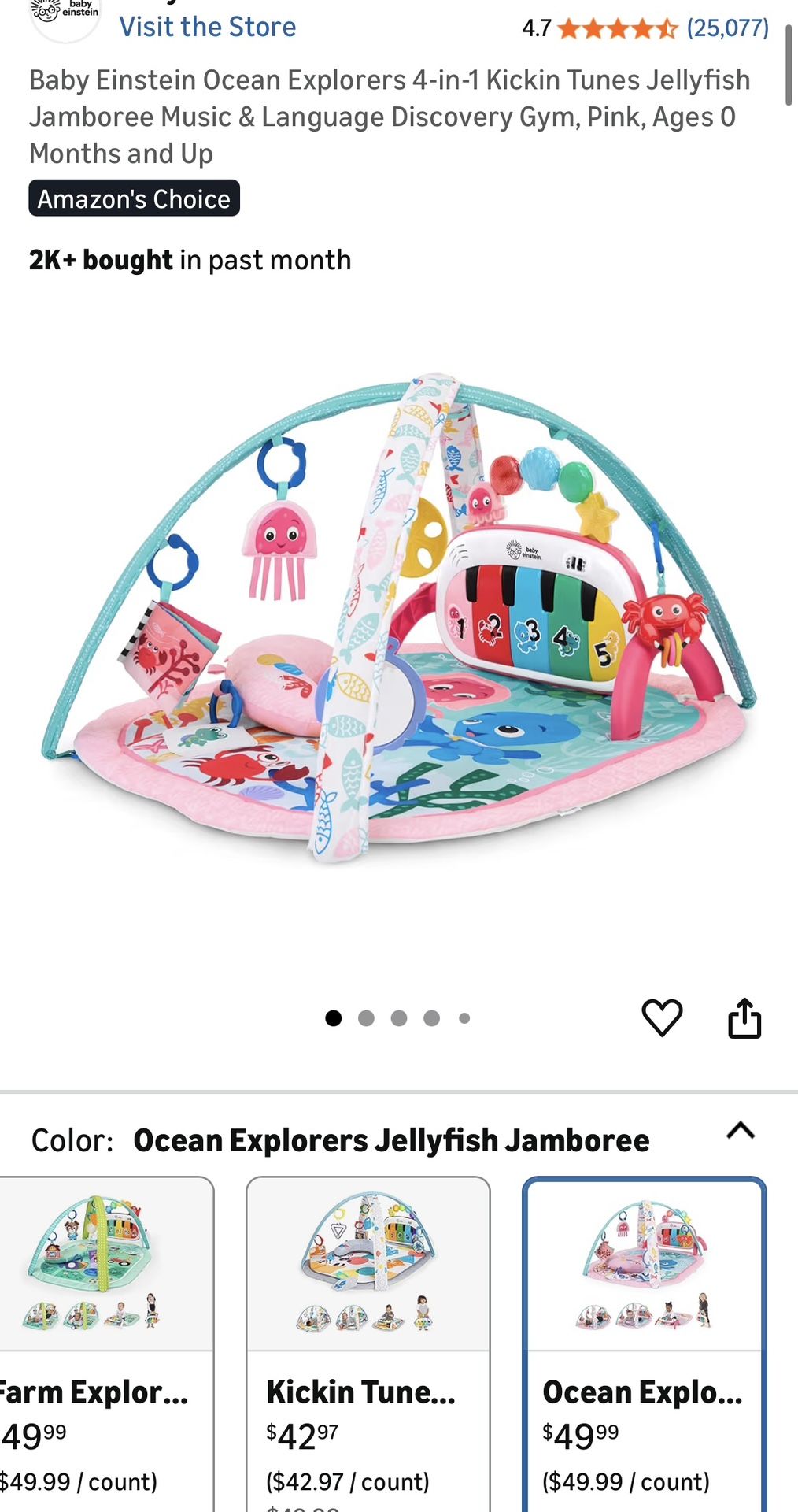 Baby Einstein Discovery Gym