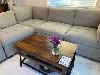 Thomasville 5-Piece Sectional Sofa with Ottoman