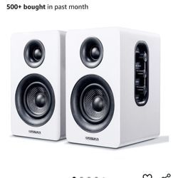 Sanyun White Computer Speakers