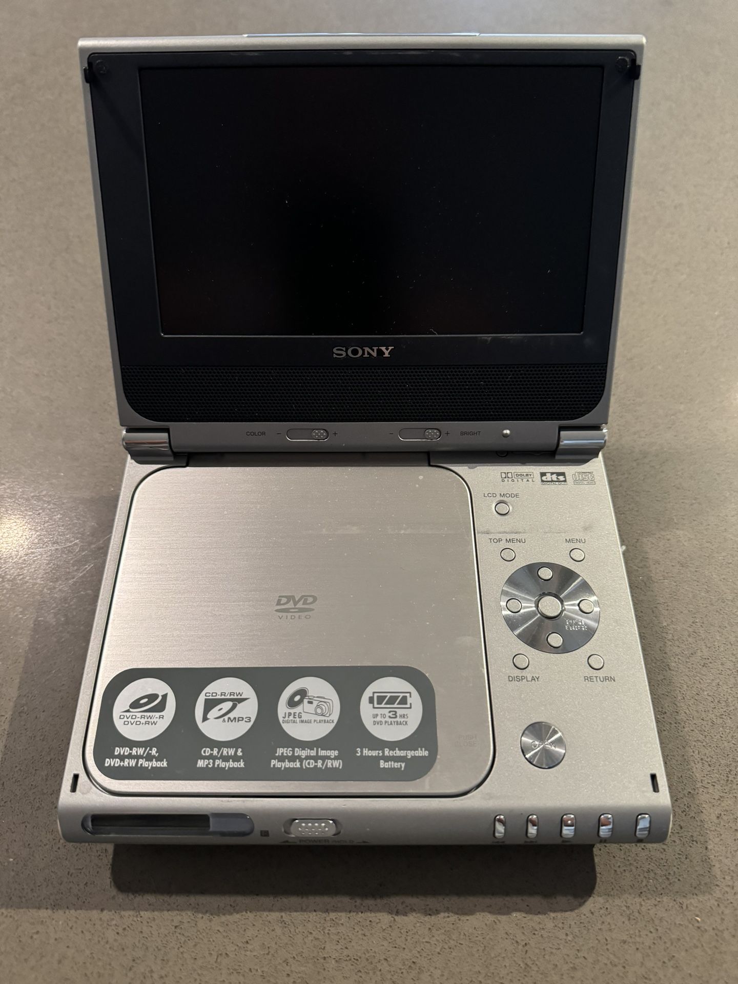 SONY DVP-FX700 Portable DVD/CD Player