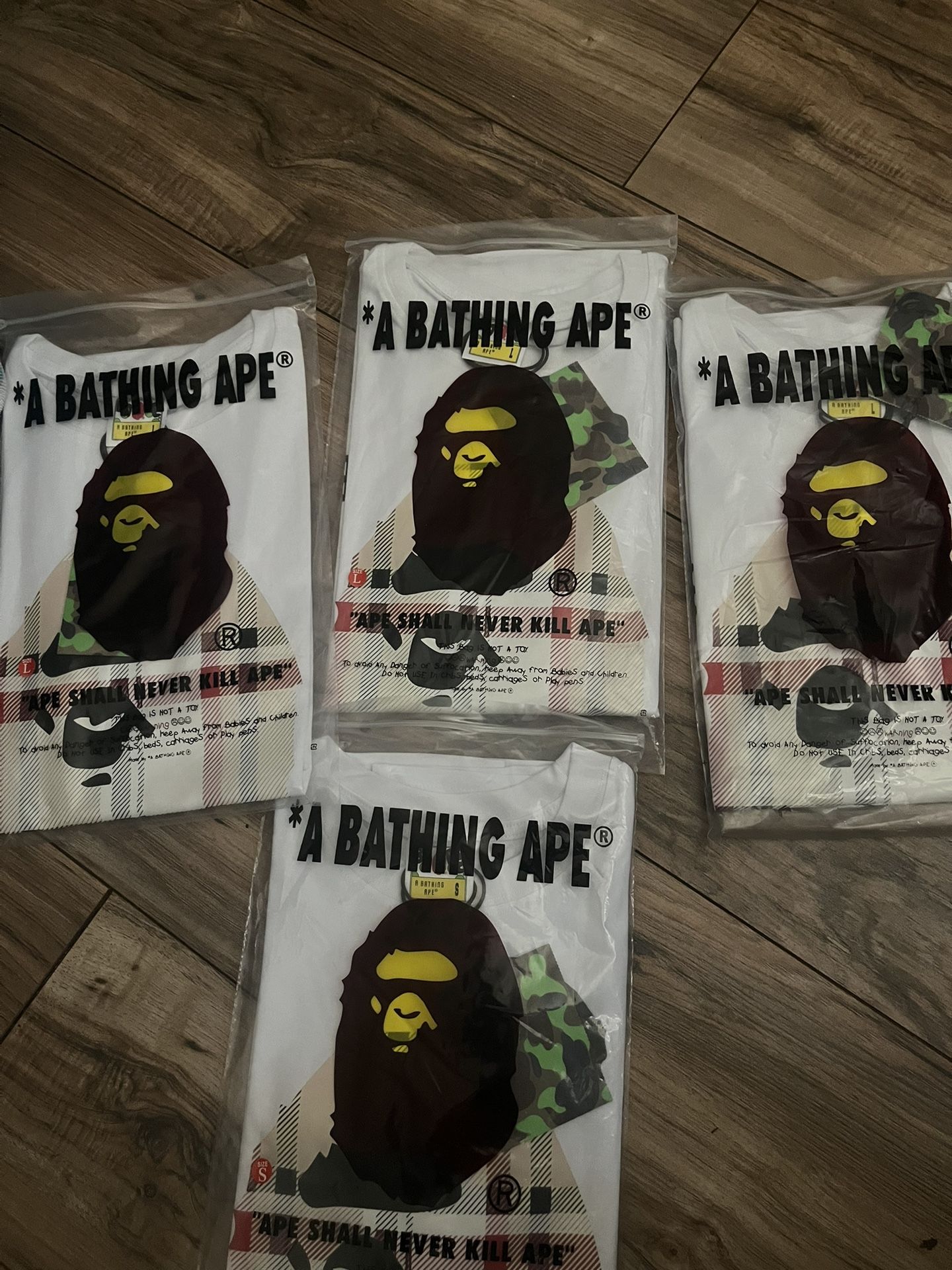 Burberry Bape Tees