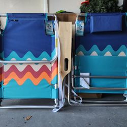 Alpha Camp Oversized Beach Chair Set of 2